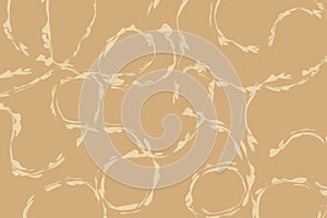 Light brown abstract fluid pattern with soft wavy shapes and subtle blending
